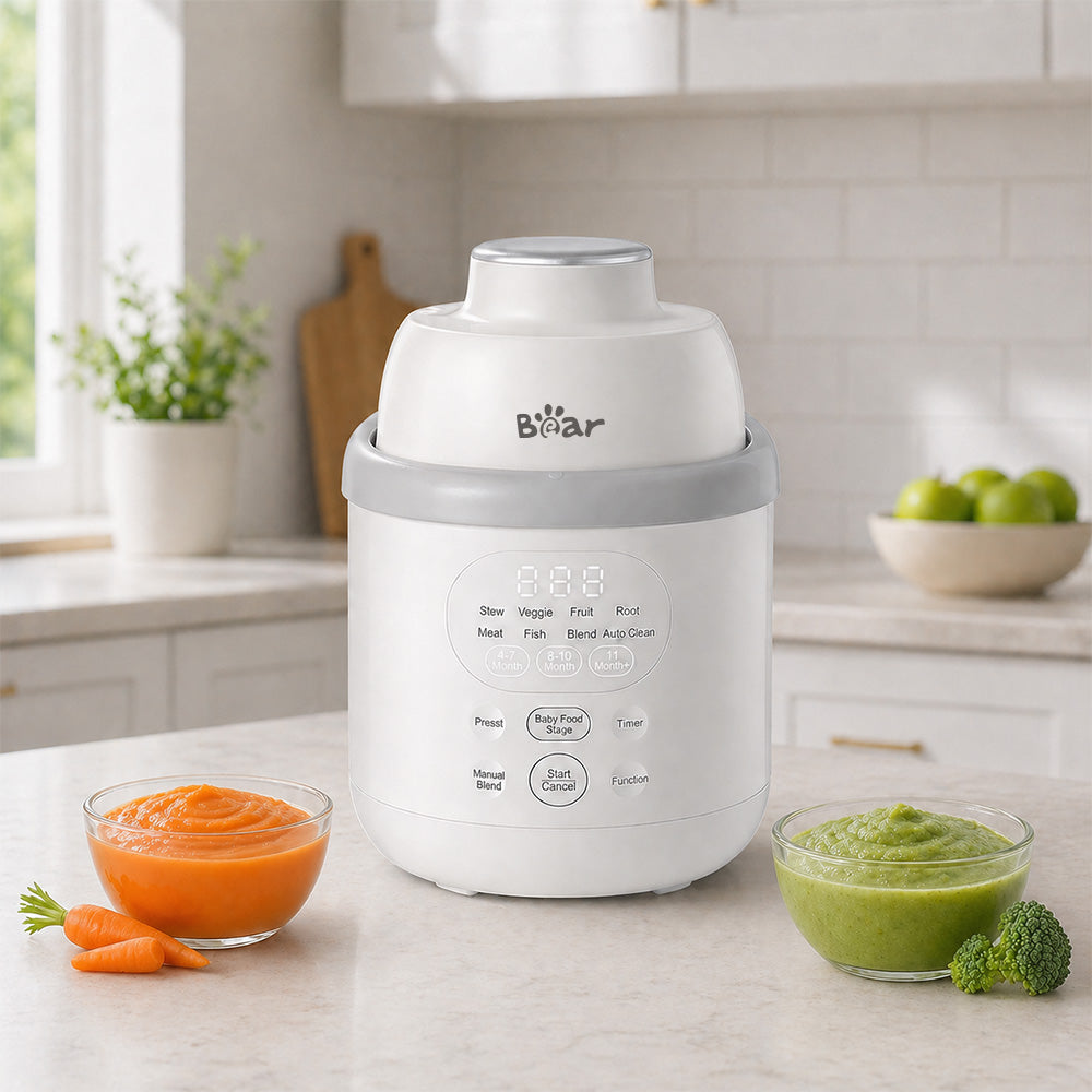How to Use the Bear NutriEase Baby Food Maker: A Step-by-Step Guide + Ingredients You Can Make