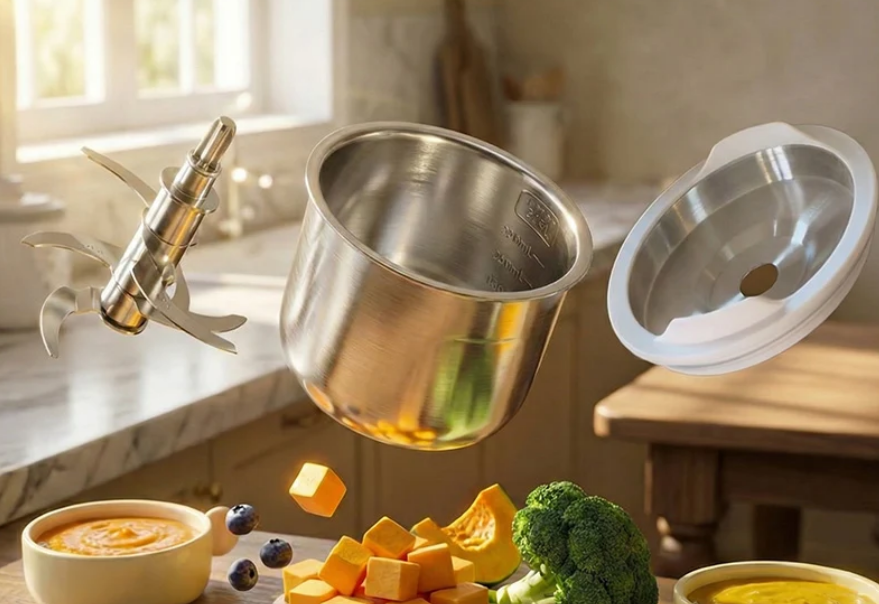 Stainless Steel vs. Plastic Baby Food Makers: Why a Stainless Steel Baby Food Maker Matter