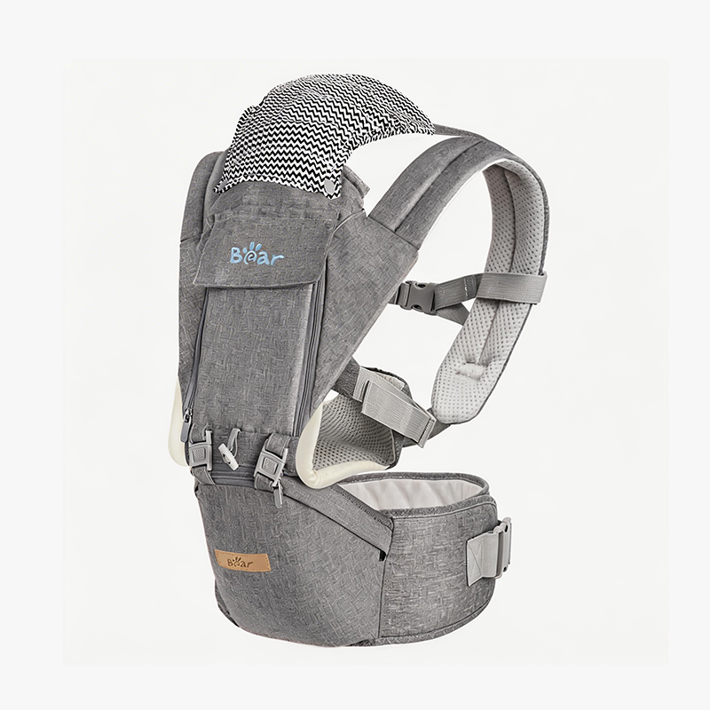 Bear 6-in-1 Ergonomic Baby Carrier with Hip Seat
